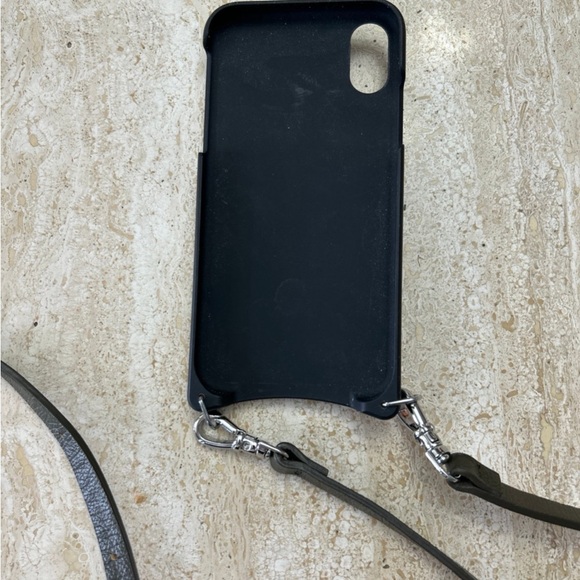 Bandolier Dark Army Green Phone Case with Strap iPhone XR - Picture 4 of 6